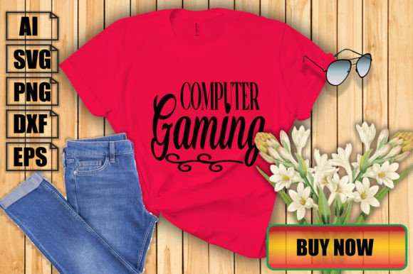 Computer Gaming Graphics for Print Templates