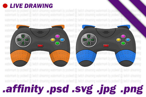 Gaming Controller Graphics & Illustrations Review