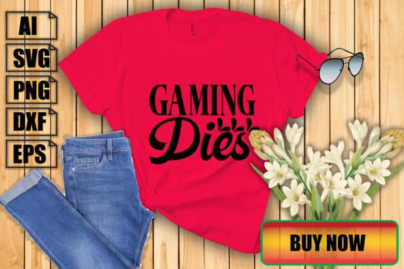 Gaming Dies: Graphics for Print Templates