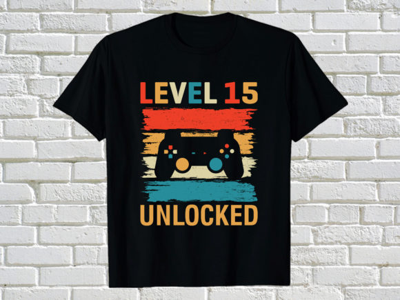 Gaming Level 15 Unlocked: Graphics & Print Templates