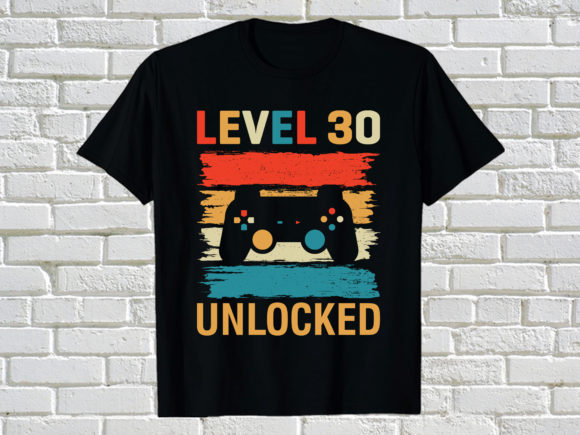 Gaming Level 30 Unlocked: Graphics & Print Templates