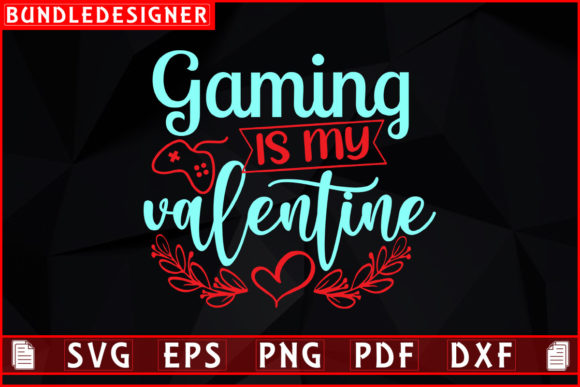 Gaming Valentine Graphics & Print Templates