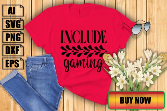 Include Gaming Graphics & Print Templates