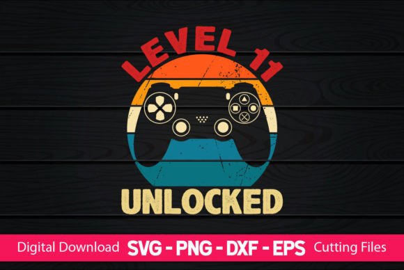 Level 11 Unlocked: Gaming Graphics & Print Templates