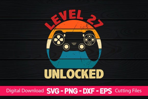 Level 27 Unlocked: Gaming Graphics & Print Templates