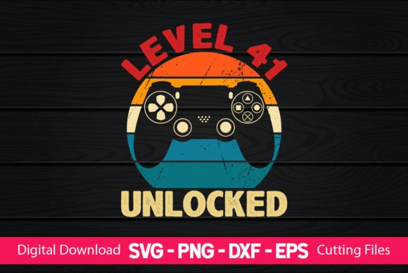 Level 41 Unlocked: Gaming Graphics & Print Templates