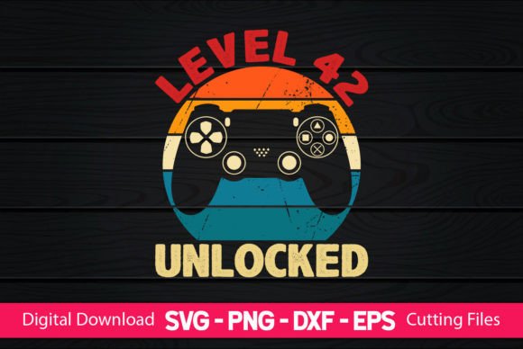 Level 42 Unlocked: Gaming Graphics & Print Templates