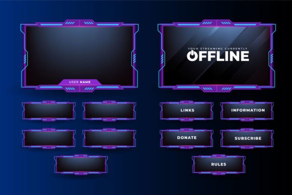 Reviewing Gaming Overlay Graphics & Freebies