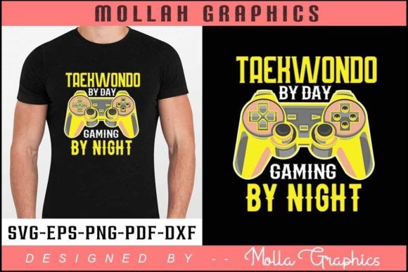 Taekwondo Gaming Graphics & Print Templates