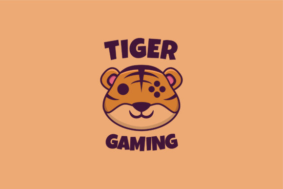 Tiger Gaming Mascot Logo Design: Graphics & Logos