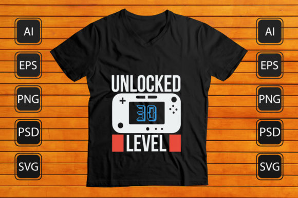 Unlocked Level 30 Gaming Shirt: A Designer’s Review